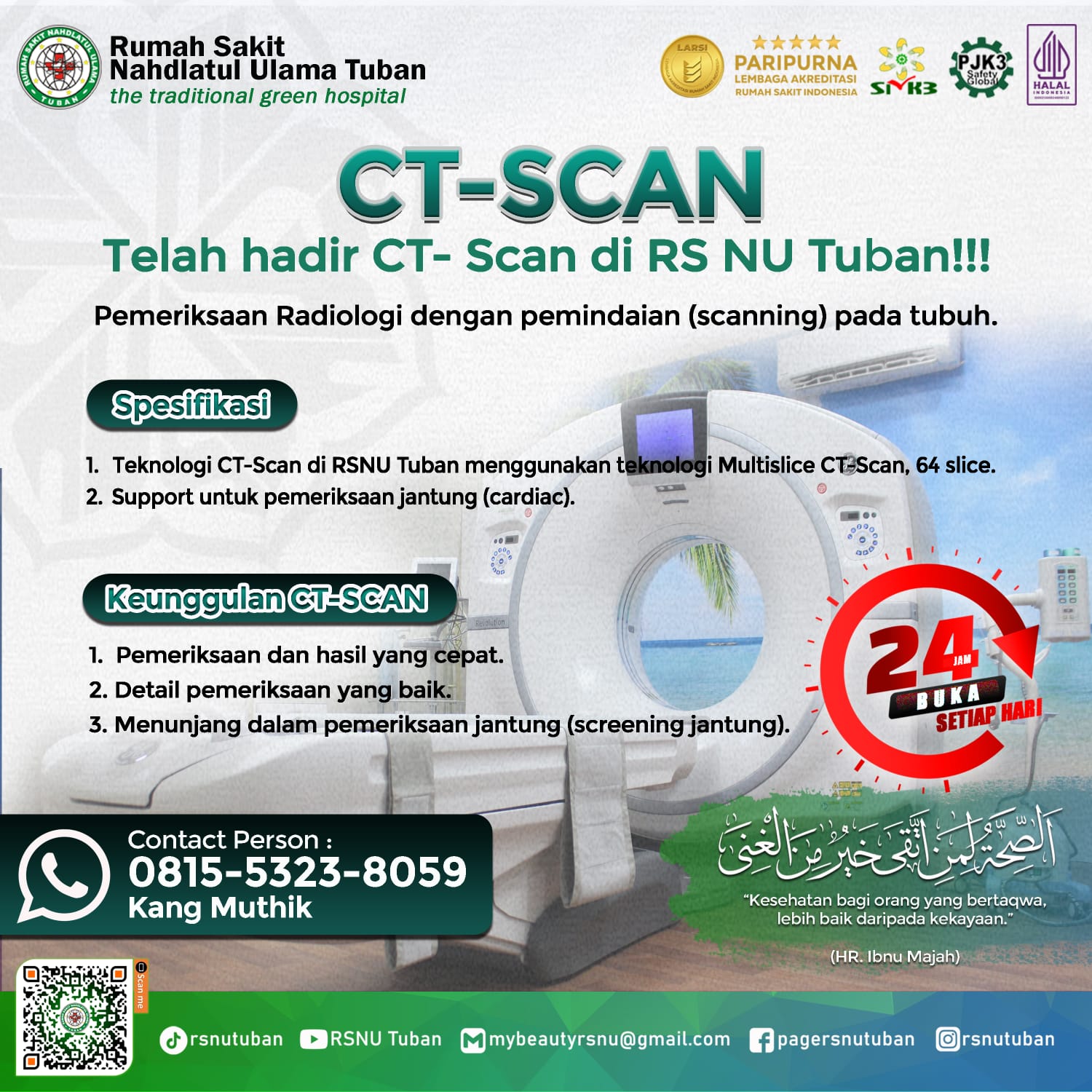 RSNU Tuban - Flyer CT Scan